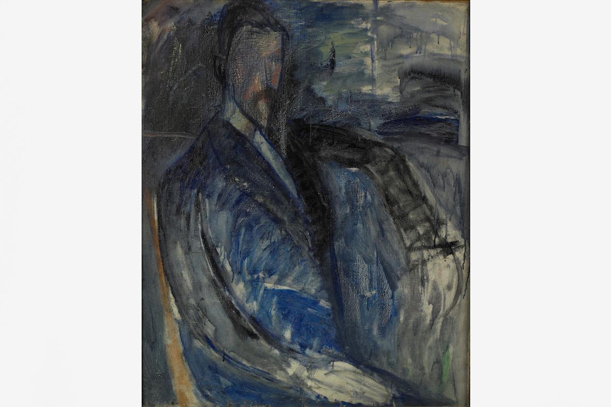 &quot;Unfinished Portrait of Paul Alexandre&quot; (1913), by Amedeo Modigliani. Courtesy, The Jewish Museum.