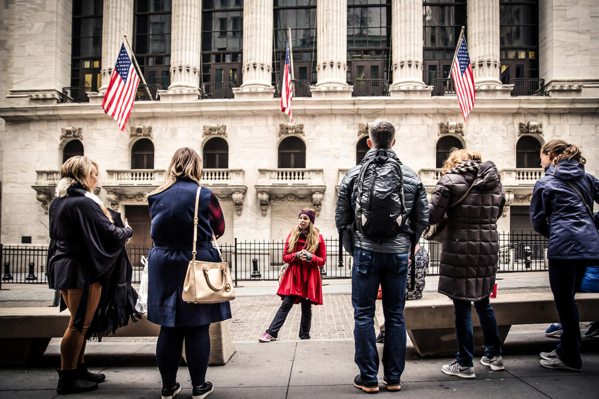 touring wall street on the The Wall Street Experience