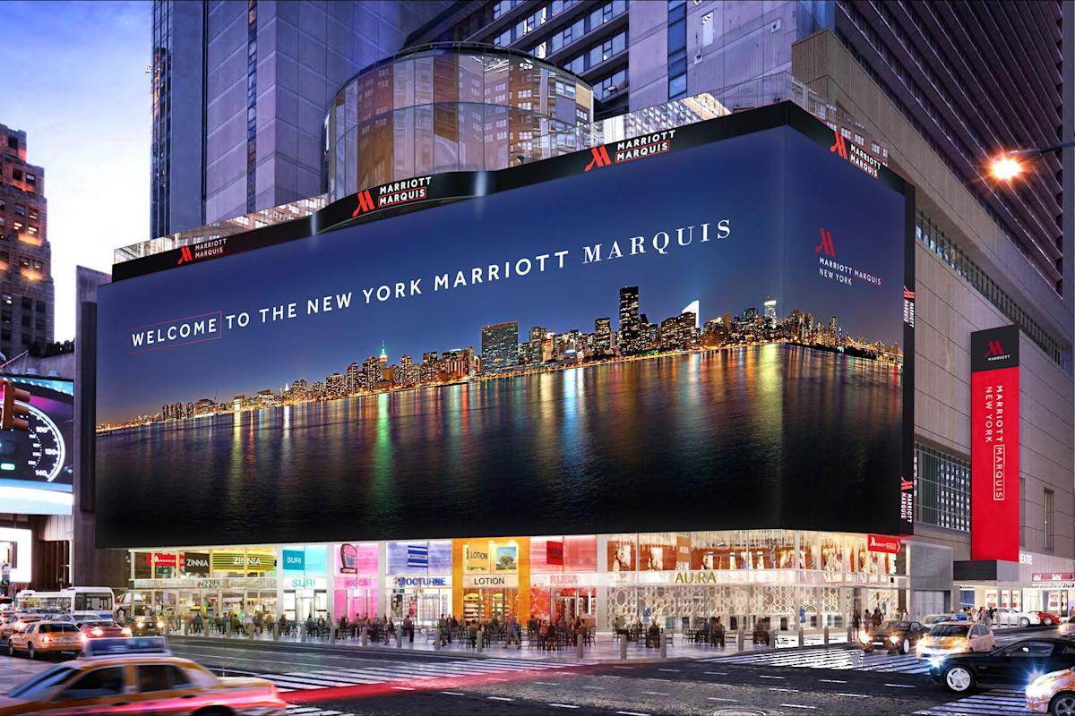 New York Marriott Marquis Manhattan Hotels NYC Tourism