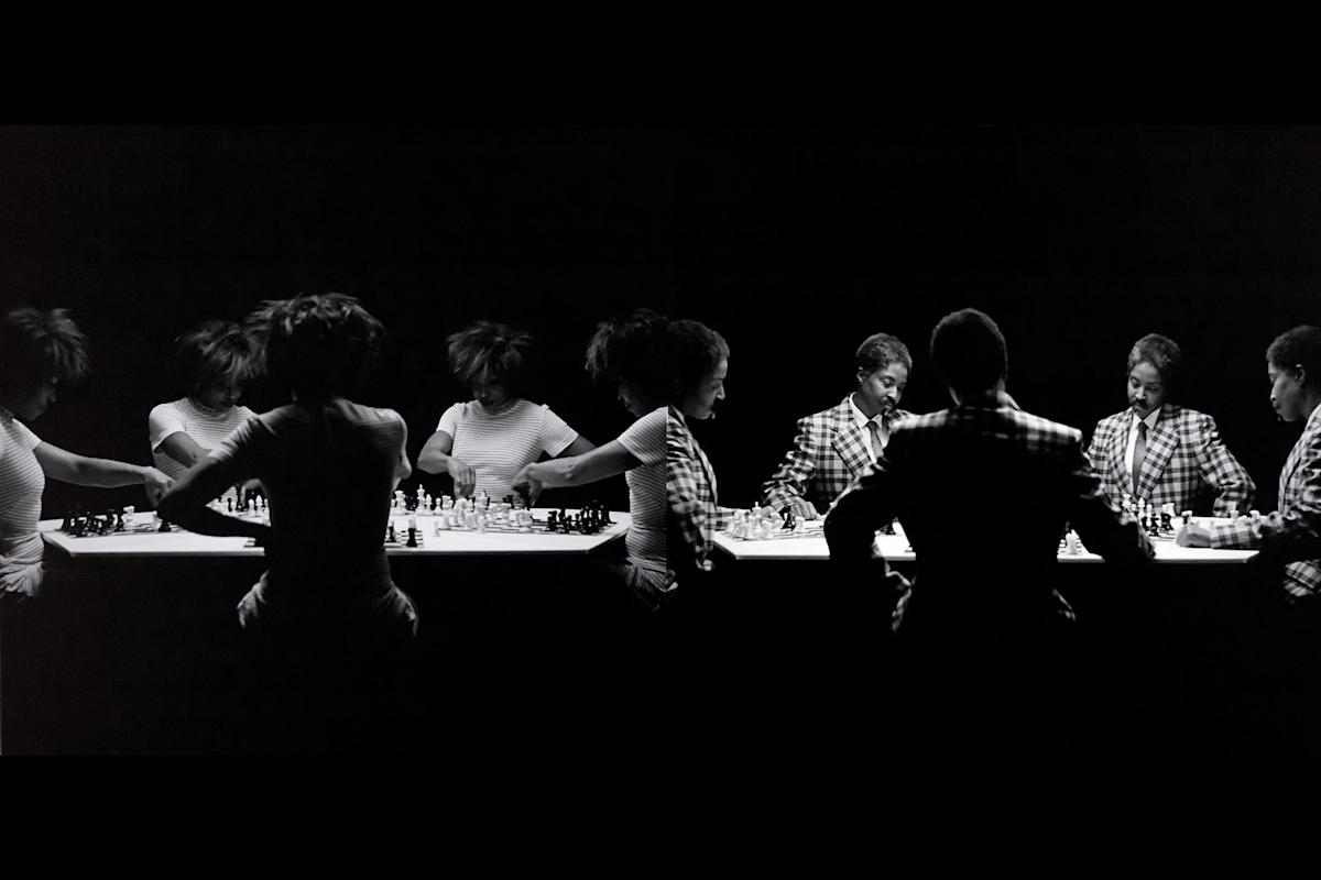 Glenn Ligon, Death of Tom, 2008, 16 mm black and white film/video transfer. &copy; Glenn Ligon; Image courtesy of the artist, Luhring Augustine, New York, Regen Projects, Los Angeles, and Thomas Dane Gallery, London