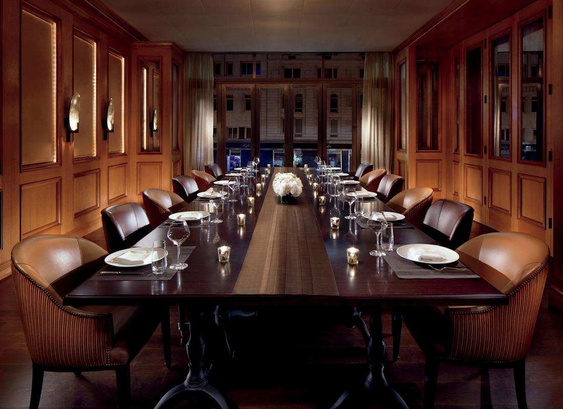 auden bistro at the ritz-carlton new york, central park