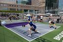 People playing pickleball in Brookfield Place