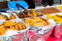 Food at the NYC Multicultiral Festival 