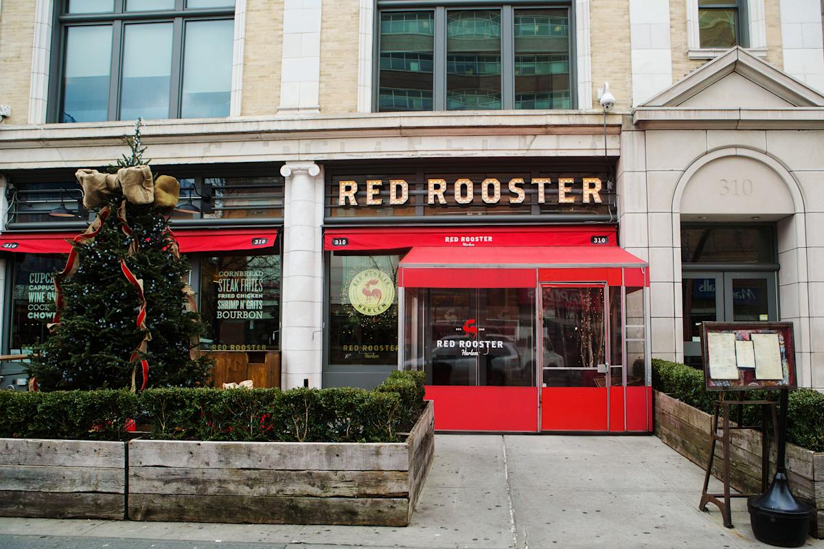 Exterior of Red Rooster in Harlem, NYC