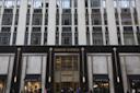 Shopping at Bergdorf Goodman in manhattan, exterior