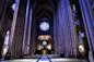 Interior of Cathedral Church of St.John the Divine in Manhattan