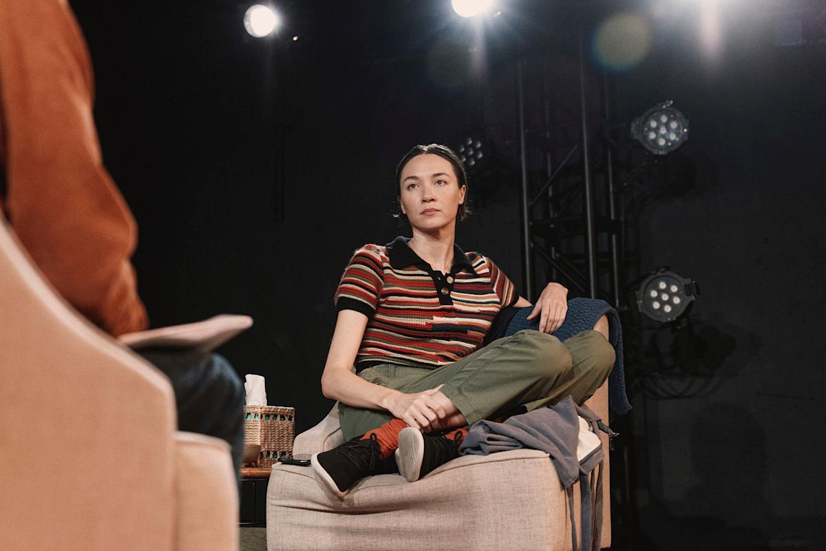 Cast of Job on stage