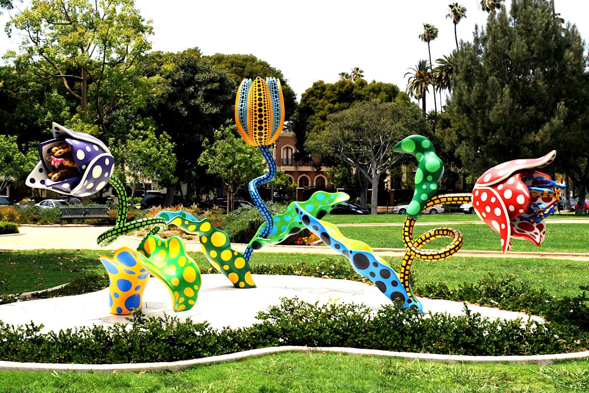 New York Botanical Garden, NYBG, Kusama, Art, Outdoors, Park, Garden