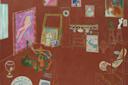 Henri Matisse. The Red Studio. 1911. Oil on canvas, 71 1/4&Prime; x 7&prime; 2 1/4&Prime; (181 x 219.1 cm). Mrs. Simon Guggenheim Fund, The Museum of Modern Art, New York. &copy; 2022 Succession H. Matisse / Artists Rights Society (ARS), New York

