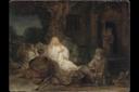 "Abraham Entertaining the Angels" (1646), by Rembrandt. Courtesy The Metropolitan Museum of Art.