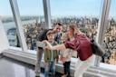 People inside One World Observatory