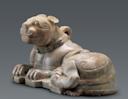 "Stone weight in the shape of a leopard, Western Han" (206 BCE &ndash; 8 CE) Excavated from the tomb of the King of Chu at Shizishan, Xuzhou in 1994 &ndash; 1995. Courtesy, China Institute Gallery