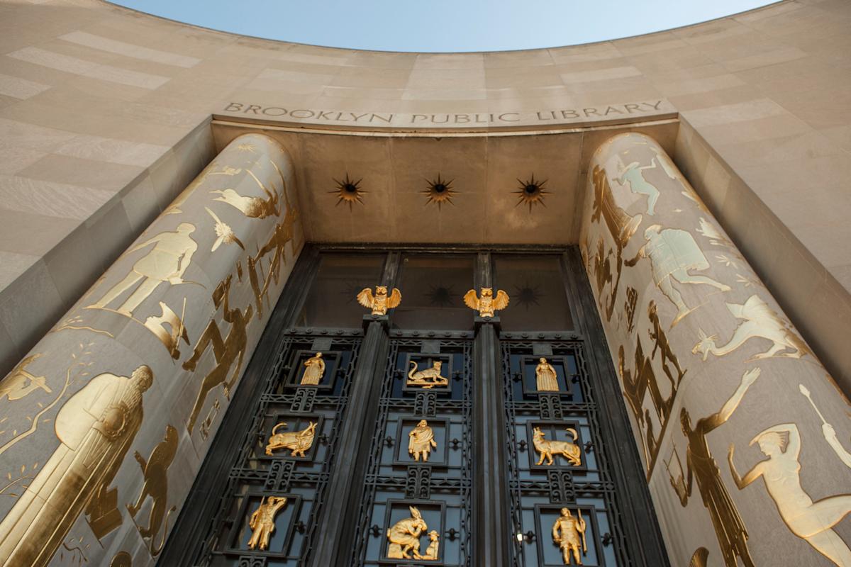 exterior of Brooklyn Public Library