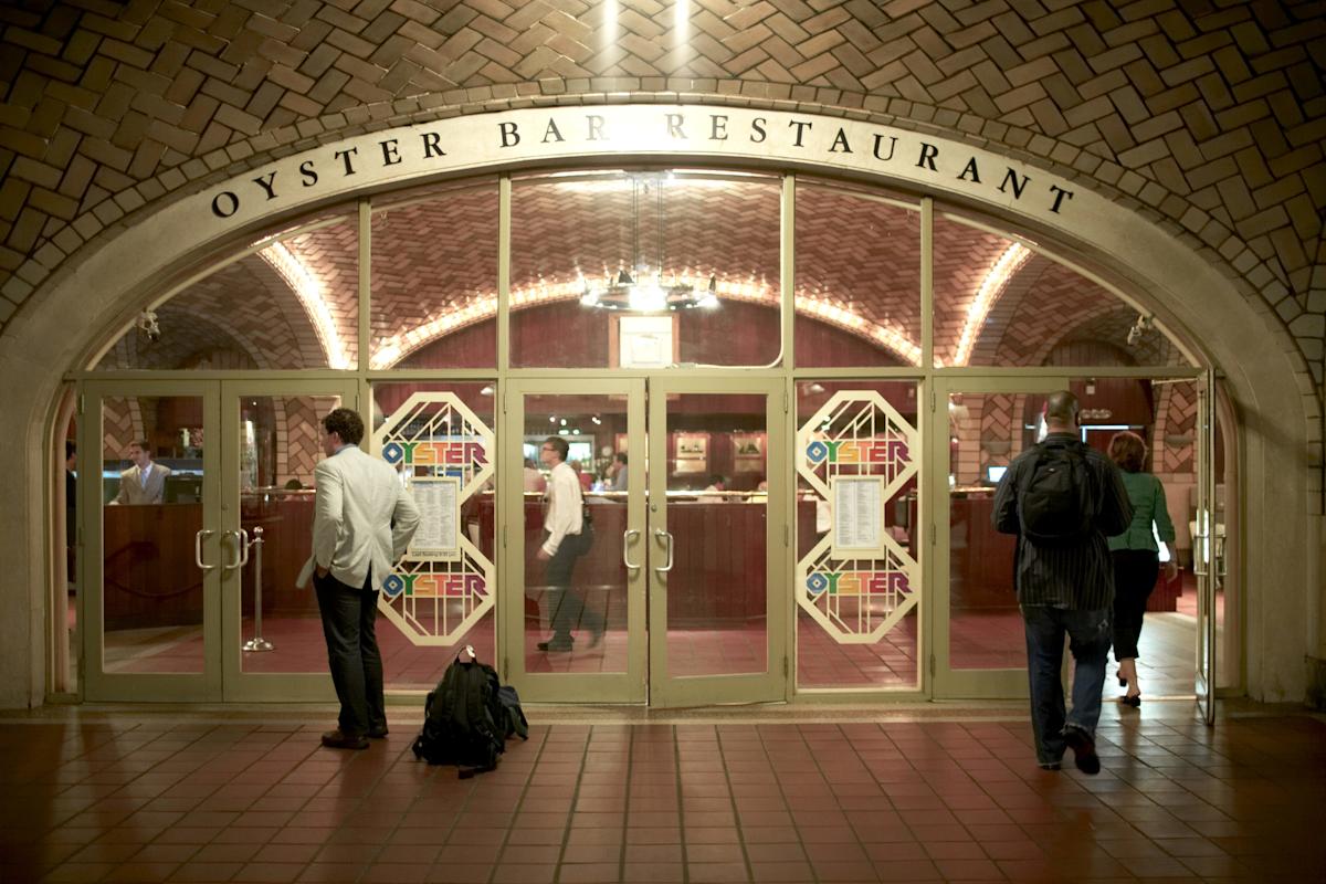 Grand Central Oyster Bar exterior in Grand Central Station, NYC