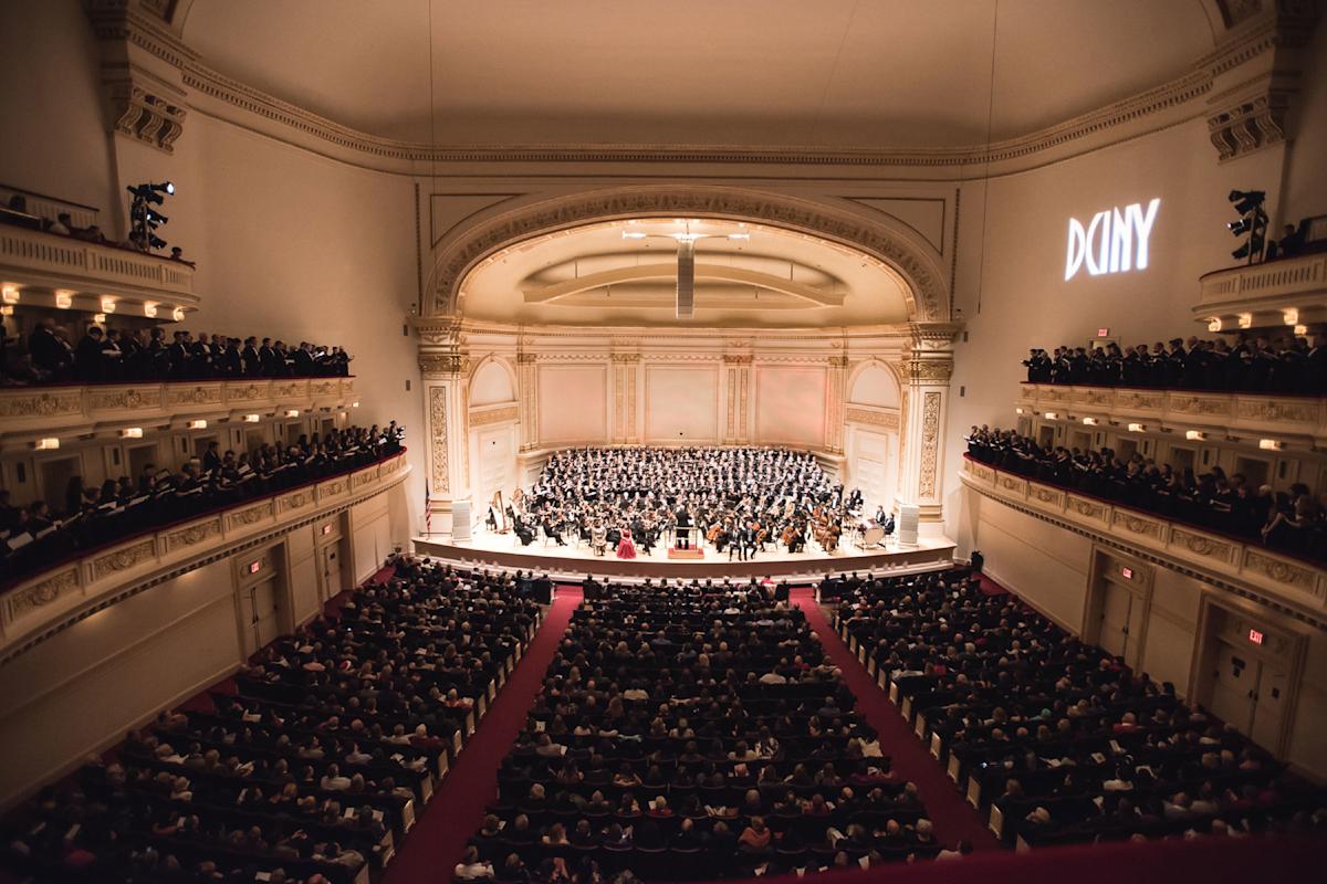 distinguished concert, interior