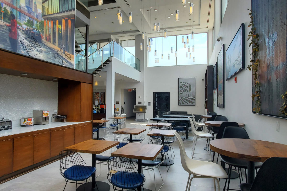 interior, Fairfield Inn, Brooklyn, NYC