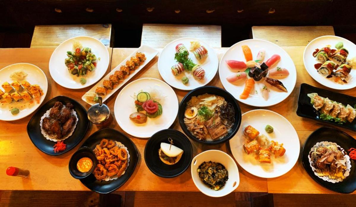 Dish or dining room at Yama Ramen