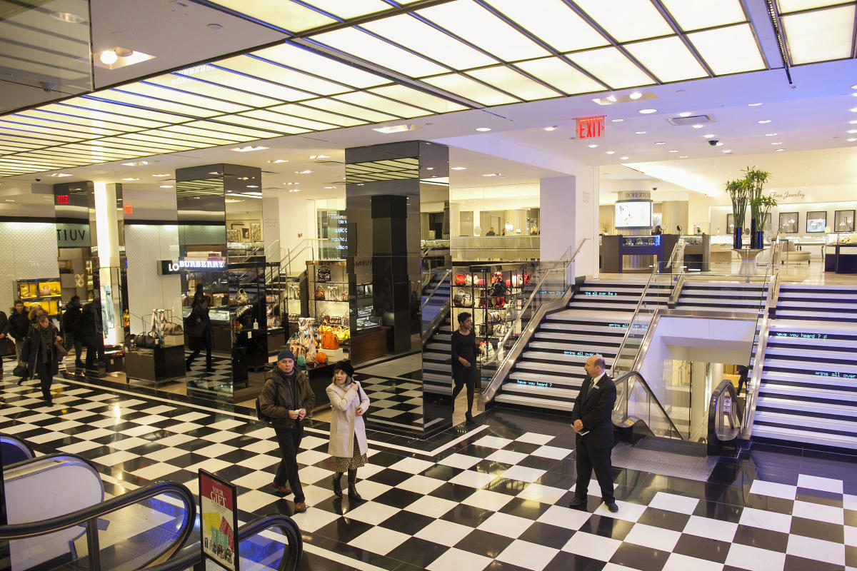 NYC: Bloomingdale's, Bloomingdale's, a chain of upscale Ame…