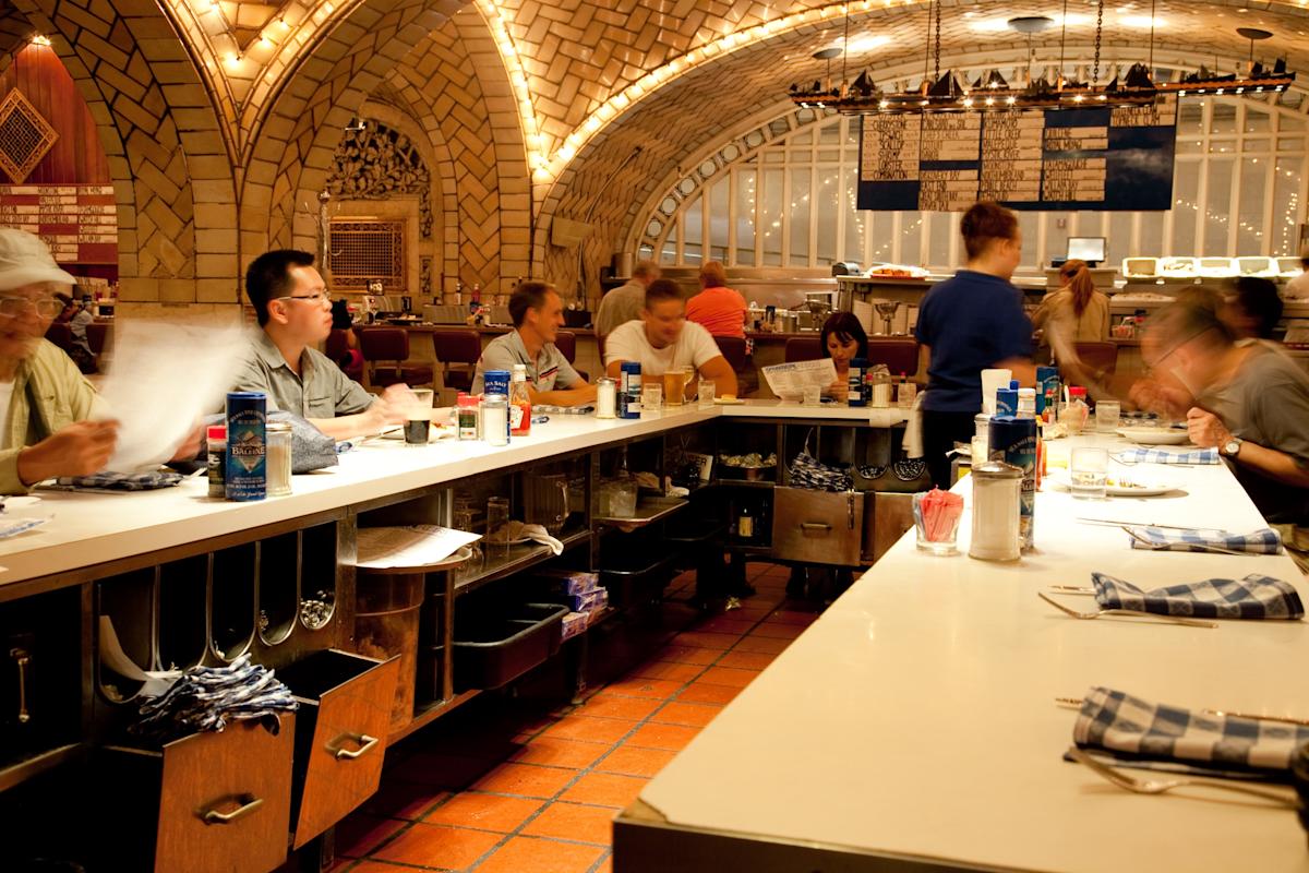 Grand Central Oyster Bar interior in Grand Central Station, NYC