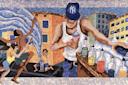 Manny Vega’s New York  Tile Collage 