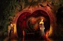 Actor on stage for Moulin Rouge