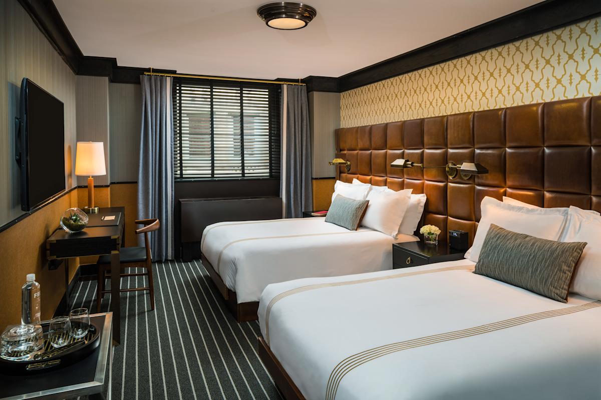 deluxe double room at Gild Hall&ndash;a Thompson Hotel