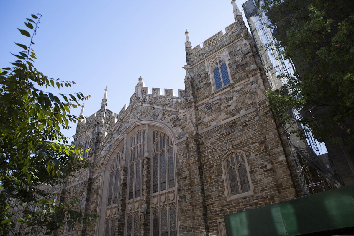 Exterior of Abyssinian Baptist Church in Manhattan, NYC