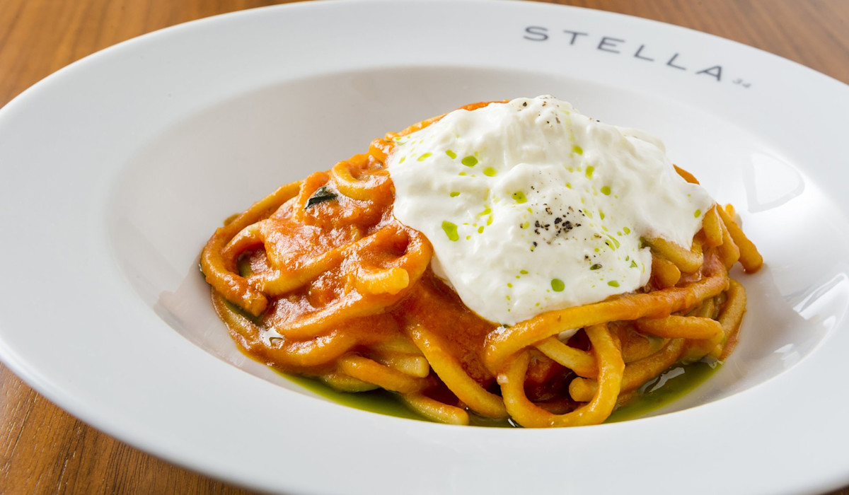 Dish or dining room at Stella 34 Trattoria