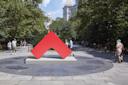 Carmen Herrera: Enstructuras Monumentales. Courtesy, Public Art Fund
