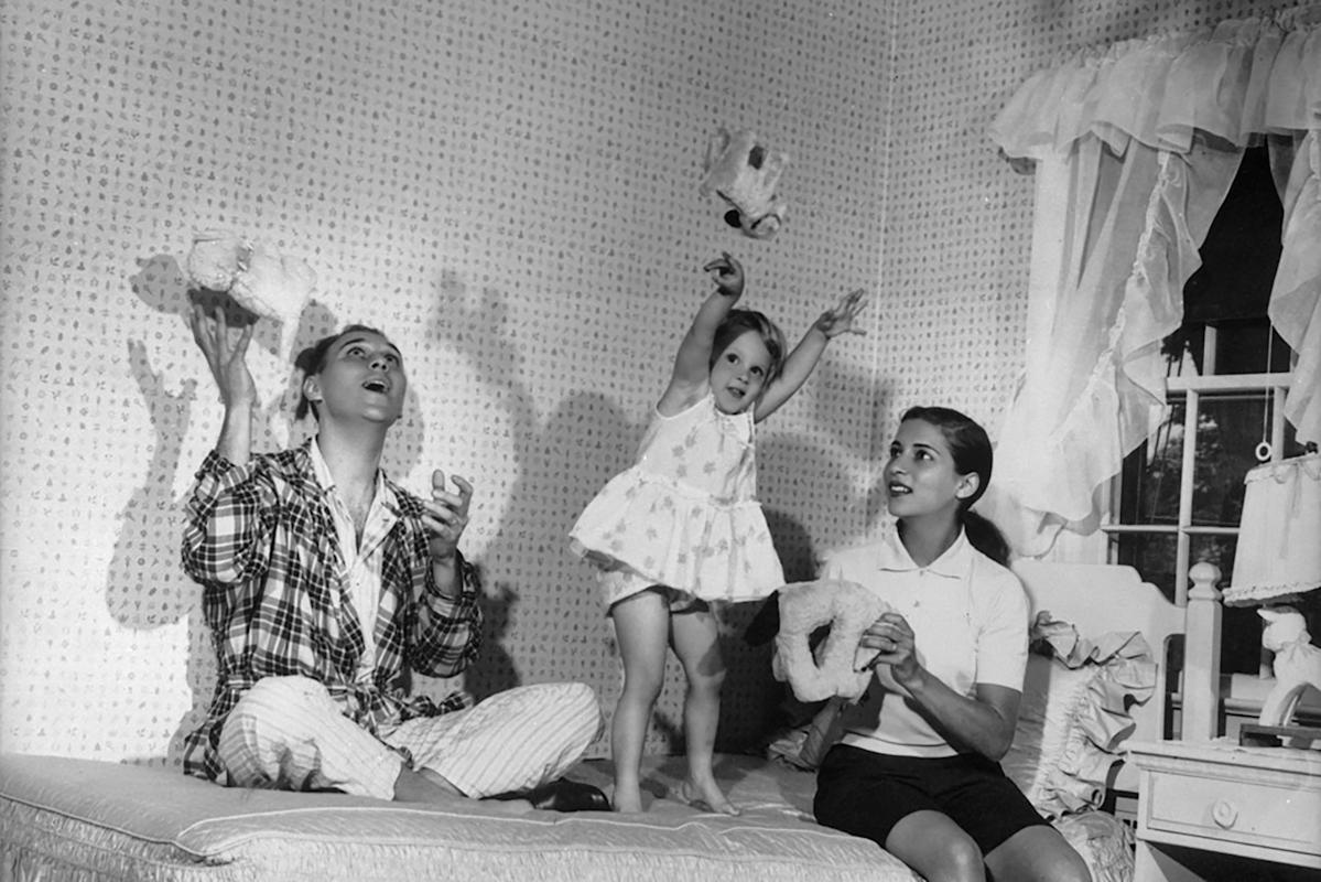 RBG and Marty with their daughter, Jane, 1958. Collection of the Supreme Court of the United States