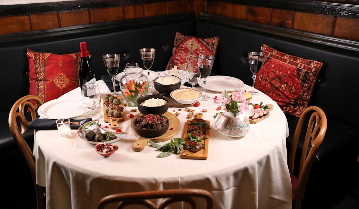 Dish or dining room at Oda House - Manhattan