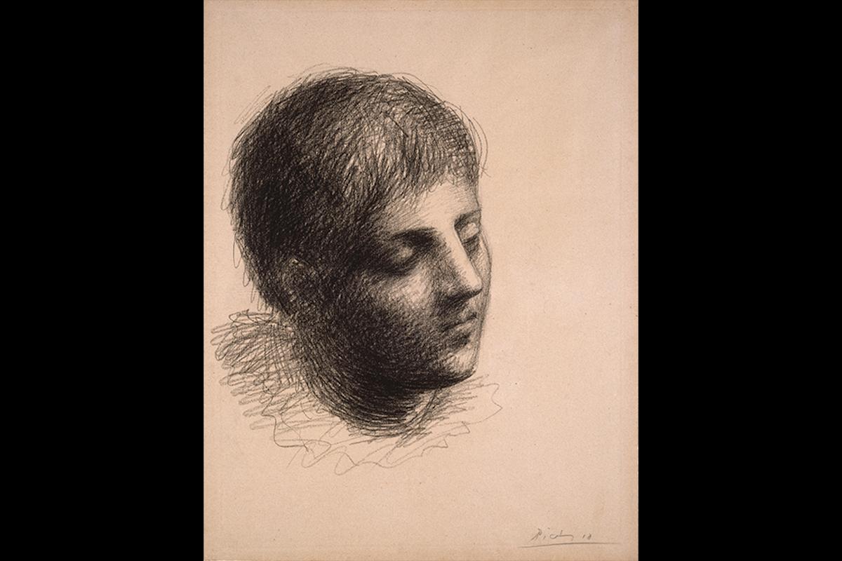 
Pablo Picasso, Head of a Young Man (T&ecirc;te de Jeune Homme), 1923. Brooklyn Museum; Carll H. de Silver Fund, 39.18. &copy; 2018 Estate of Pablo Picasso / Artists Rights Society (ARS), New York