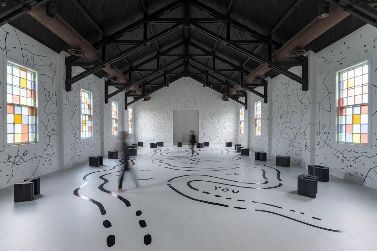 Shantell Martin, Governors Island. Photo: Timothy Schenck