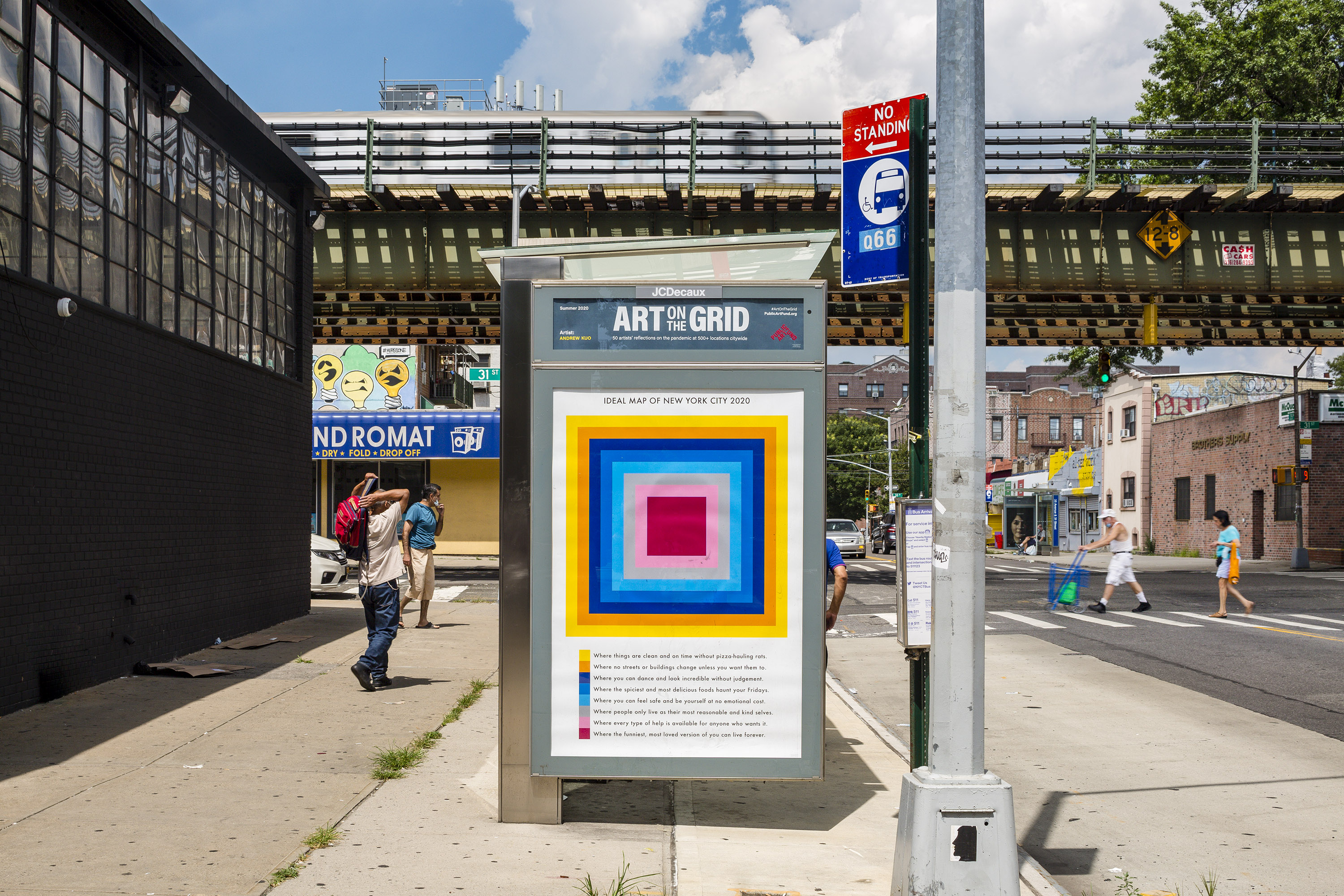 Andrew Kuo, artist, art on the grid, public art fund, nyc
