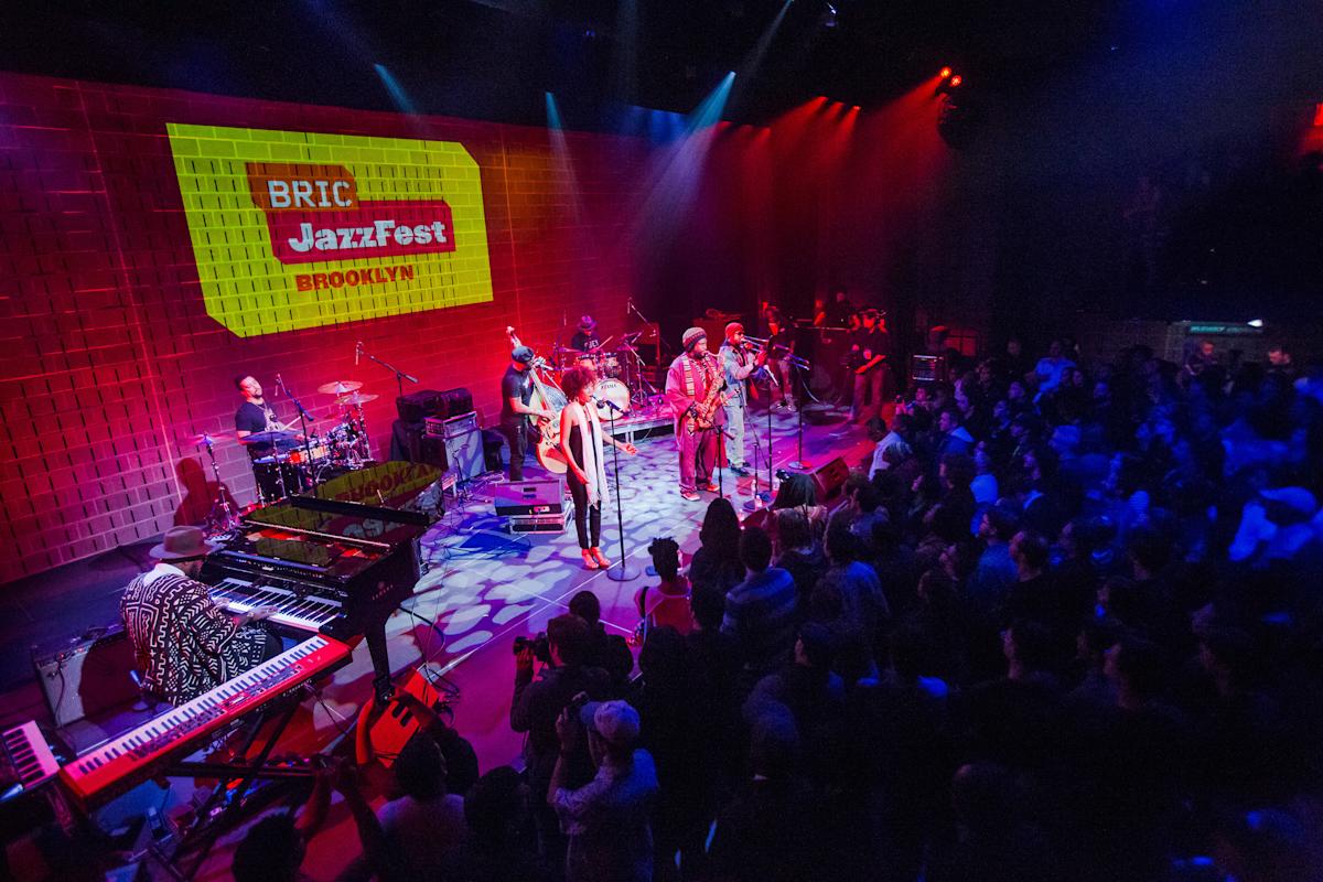 Jazz Fest Marathon, brooklyn, fulton, nyc, photo liz ligon