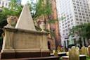 Alexander Hamilton toombstone at Trinity Church Wall Street