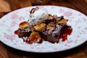 Dessert from Rosevale Kitchen + Cocktail Room