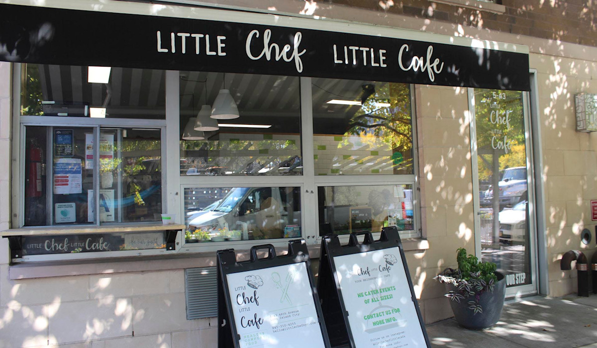 Dish or dining room at Little Chef Little Cafe