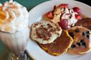 Pancakes from Tom's Restaurant in Brooklyn, NYC