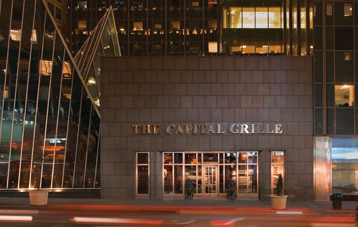 The Capital Grille Chrysler Center, exterior