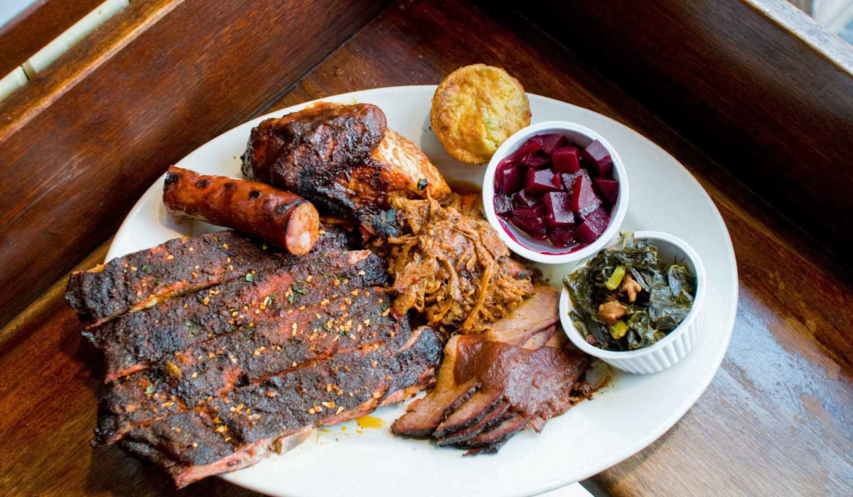 Dish or dining room at Virgil's Real BBQ - Times Square