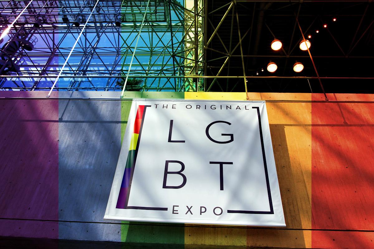 LGBT Expo, Javits, banner