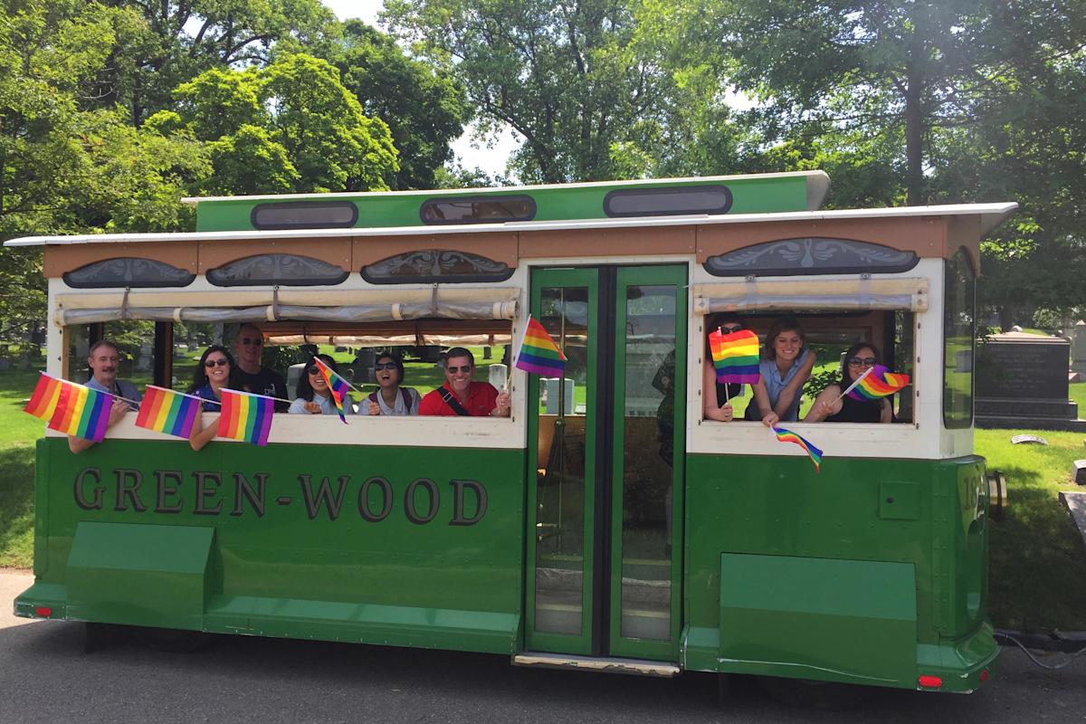 green-wood cemetery, tour, pride