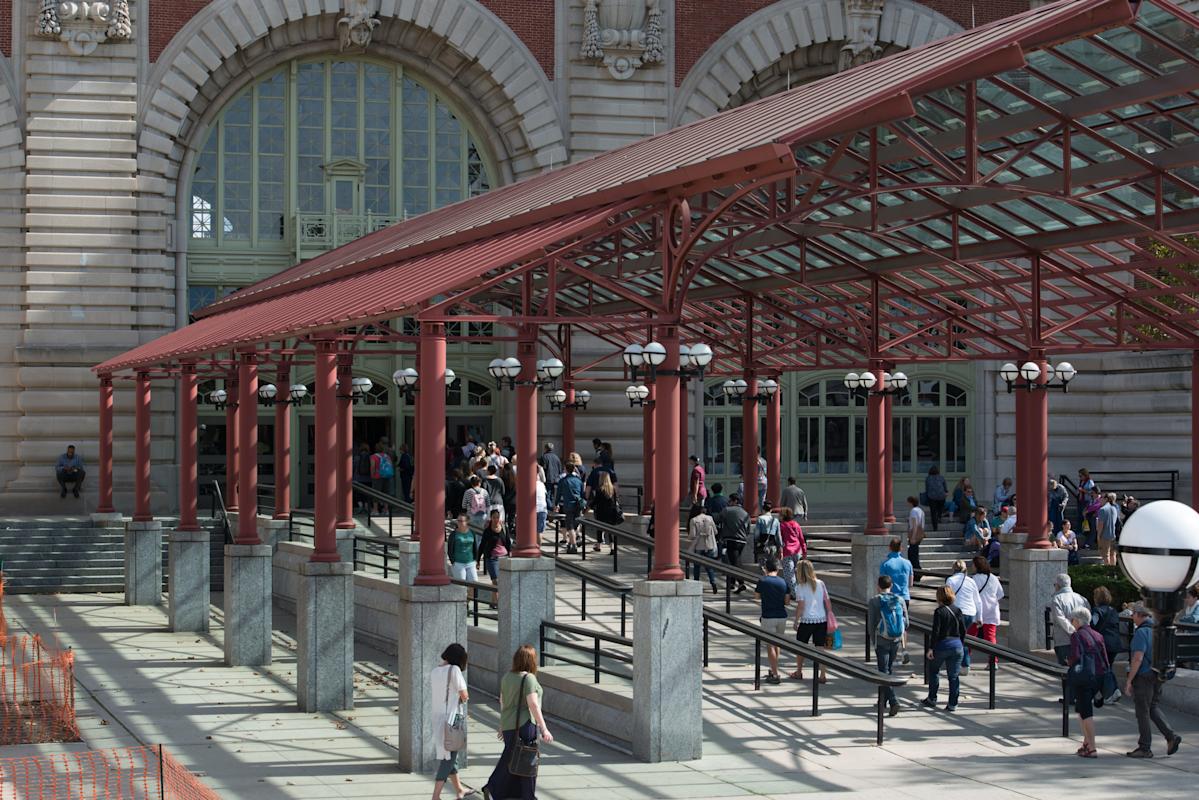 Ellis Island, museum entrance