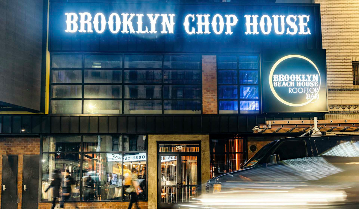 Dish or dining room at Brooklyn Chop House - Times Square