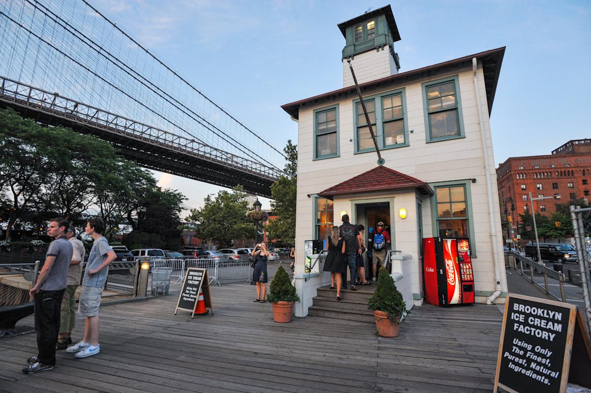 Brooklyn Ice Cream Factory in Brooklyn, NYC