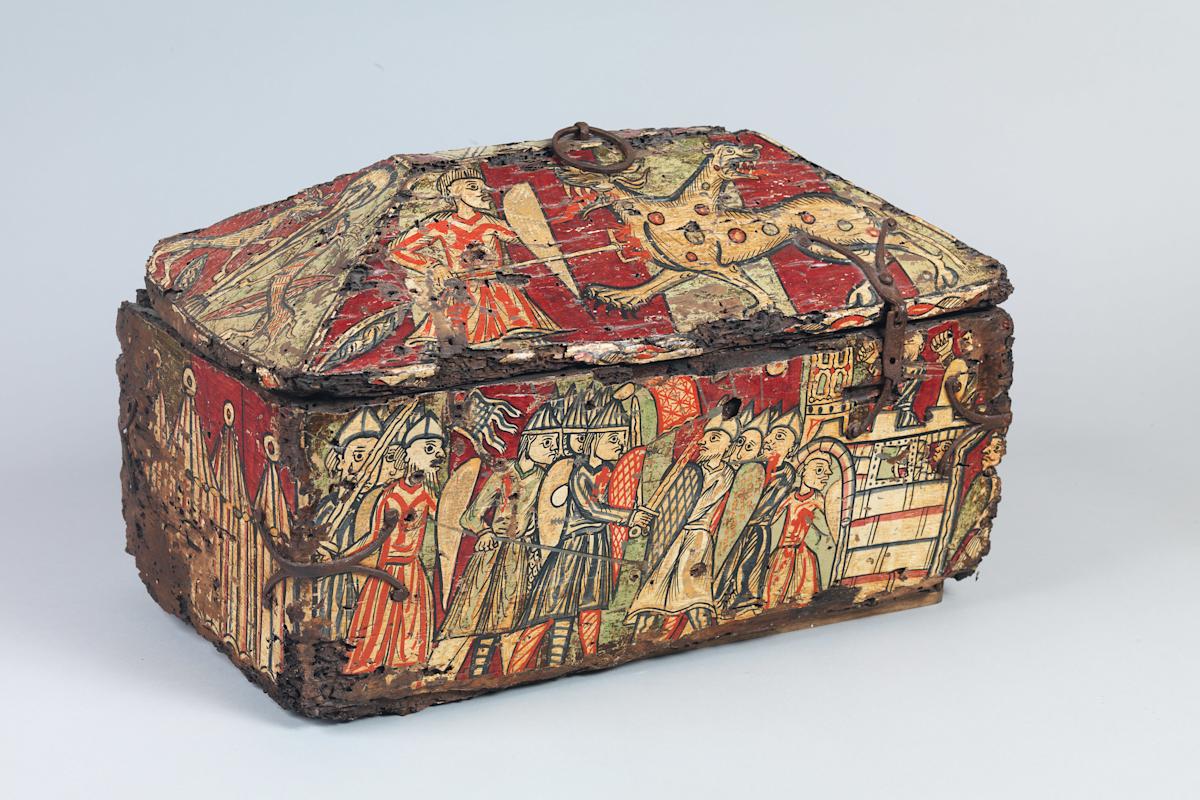 Coffret with the Legend of Guilhem, count of Toulouse
ca. 1200&ndash;1225. Courtesy, The Metropolitan Museum of Art