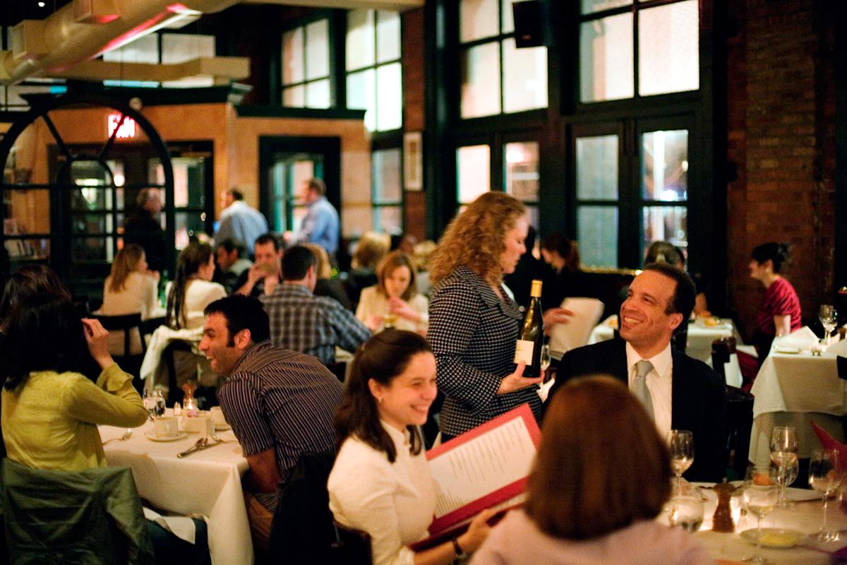 Tribeca grill main dining room 