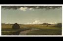 "Storm Clouds over the Marshes" ( ca.1871&ndash;1877), by Martin Johnson Heade. Collection of Arthur and Eileen Newman, Bequest of Eileen Newman. Photo: Glenn Castellano, Courtesy of the New-York Historical Society