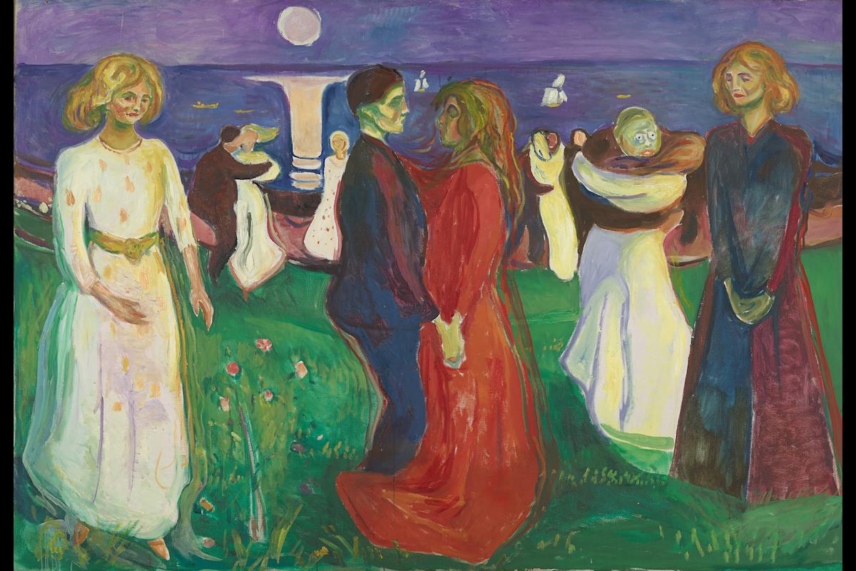 The Dance of Life, (1925) by Edvard Munch.
Courtesy, The Metropolitan Museum of Art
